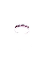 Anello Stocco Gioielli Donna in Oro bianco Zircone ANS 91 - ANS 91